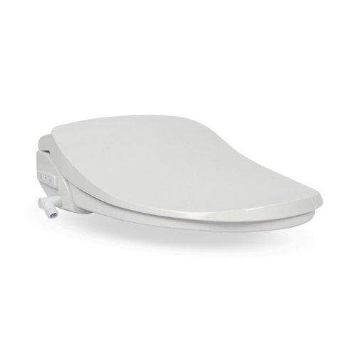 ALPHA BIDET Elongated Toilet Seat Bidet & Reviews Wayfair